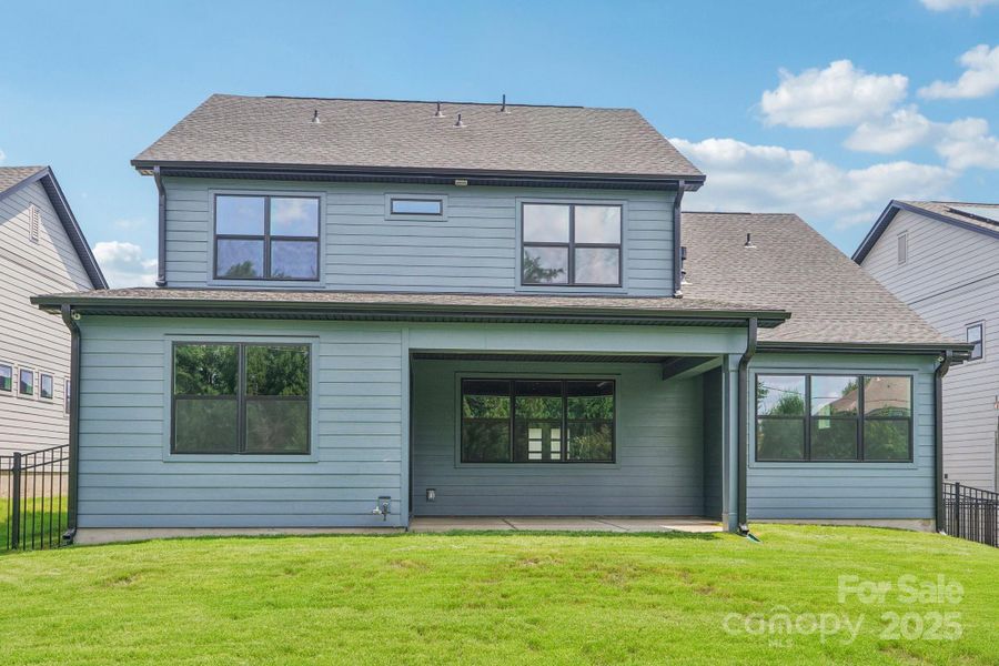 rear of home rear of home