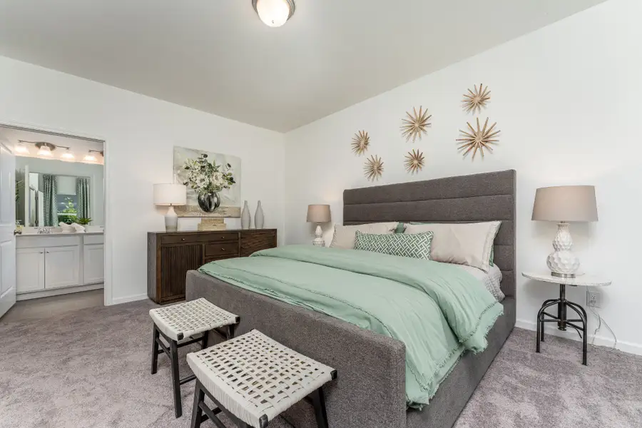 Furnished interior view inside a new home in Jackson Hills, Clarksville (Image 12).