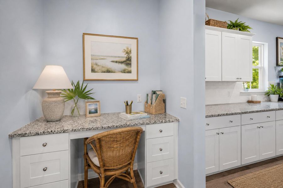 Furnished interior view inside a new home in Sweetgrass at Summers Corner, Summerville (Image 7).