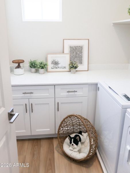 Laundry Room on Bedroom Level