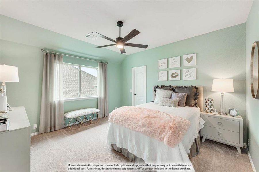 Furnished interior view inside a new home in Liberty, Melissa (Image 7).