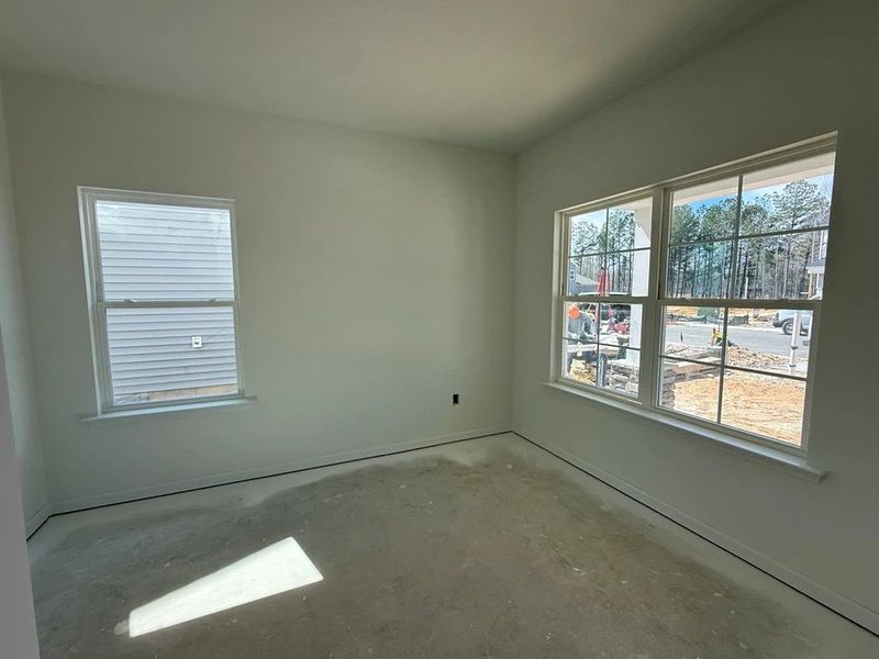 In-progress construction of a new home in The Point, Rolesville, NC (Image 11).