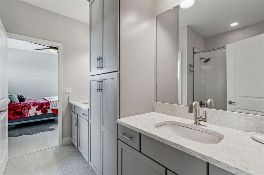 Furnished interior view inside a new home in Mirada, San Antonio (Image 30).