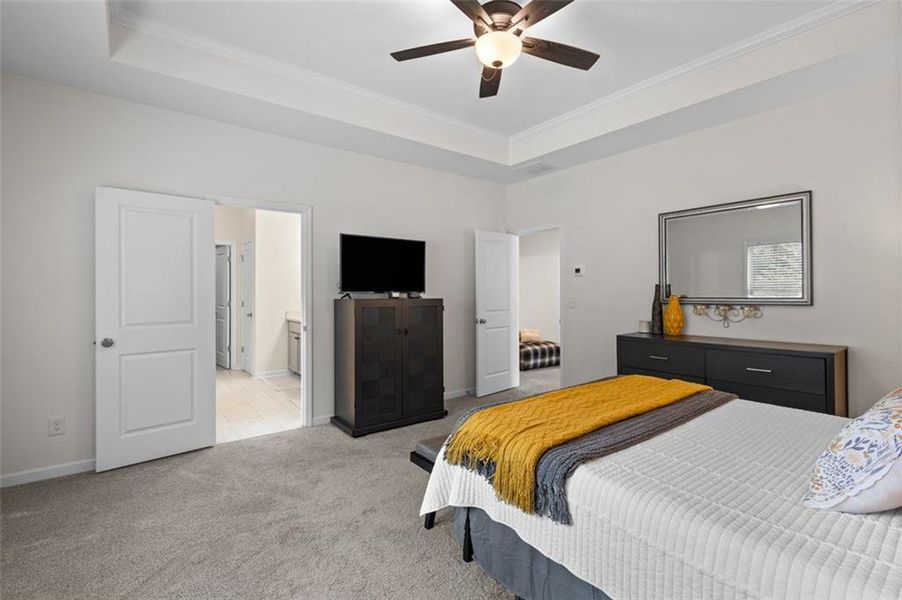 Furnished interior view inside a new home in Jefferson Hills, Jefferson (Image 16).