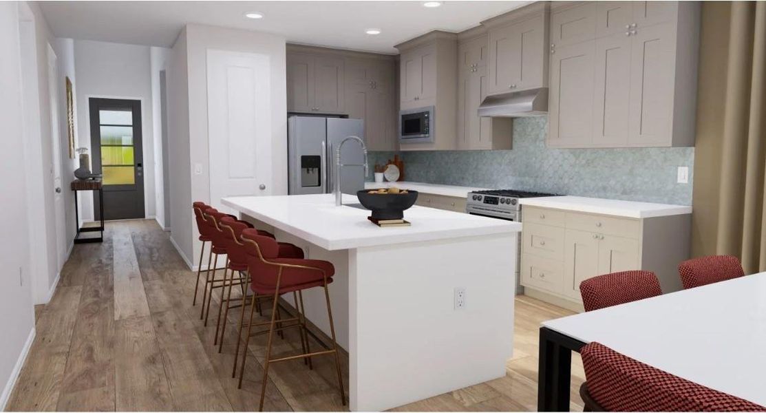 **Photos are illustrative only. This is not the actual homesite.**