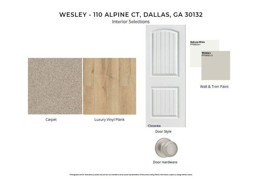 Sample of building materials used in homes in Sage Woods, Dallas (Image 5). Sample of building materials used in homes in Sage Woods, Dallas (Image 5).