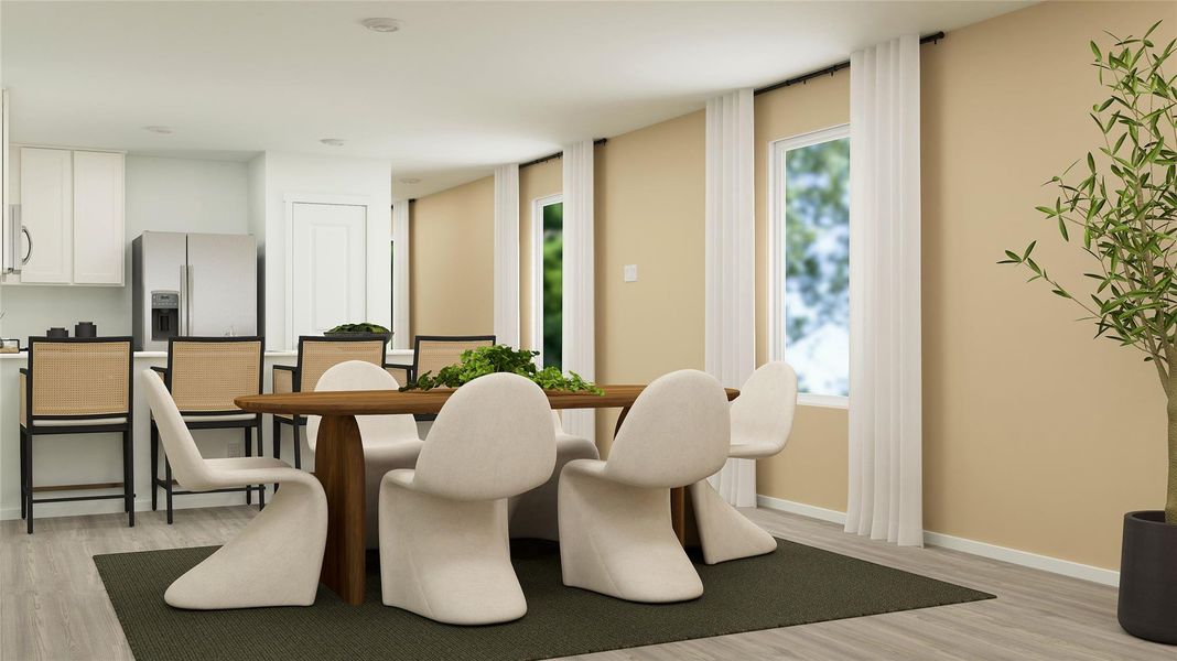 Furnished interior view inside a new home in Firefly Pointe, Hutto (Image 25).