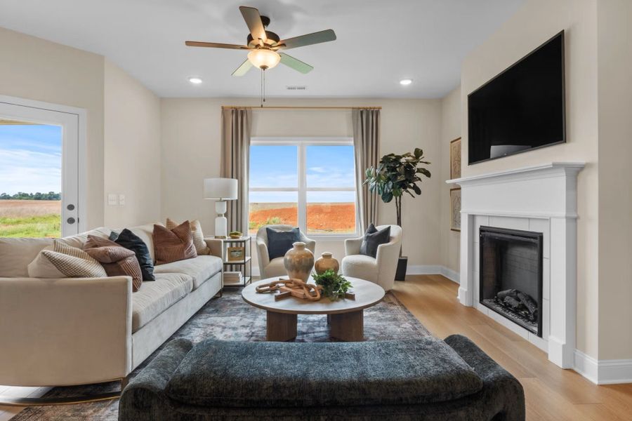 Furnished interior view inside a new home in Waverly Estates, Nevada (Image 38).