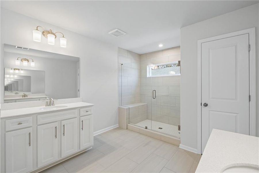 Furnished interior view inside a new home in Adler Springs, Powder Springs (Image 3).