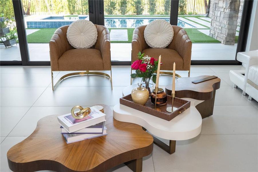 Furnished interior view inside a new home in , Montverde (Image 12).