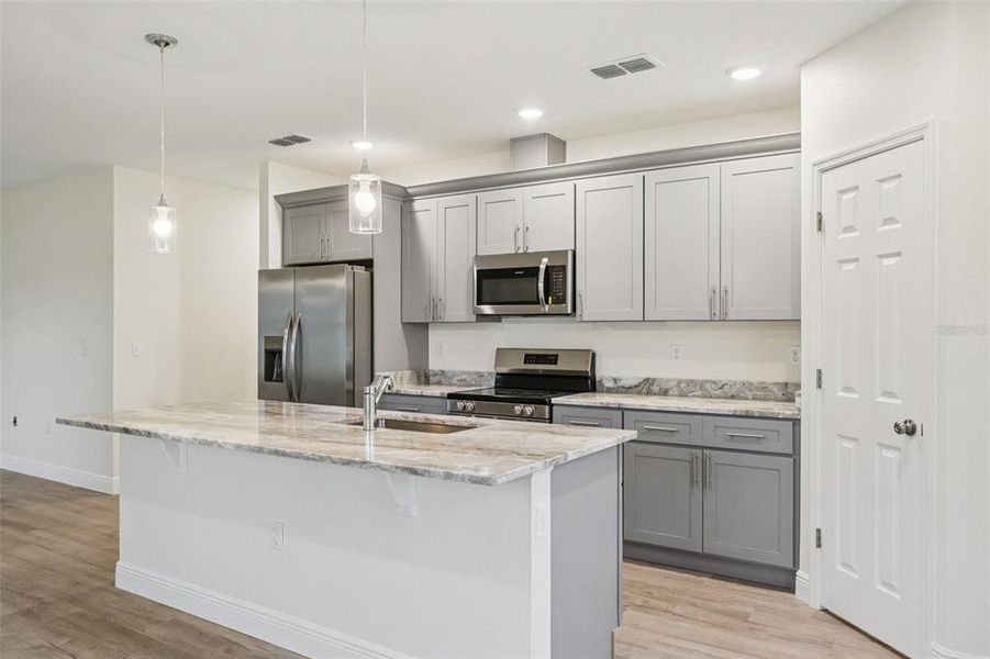Furnished interior view inside a new home in , Lakeland (Image 8).