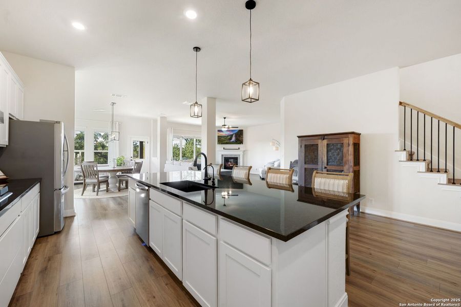 Furnished interior view inside a new home in Meyer Ranch – Legacy Series, New Braunfels (Image 17).