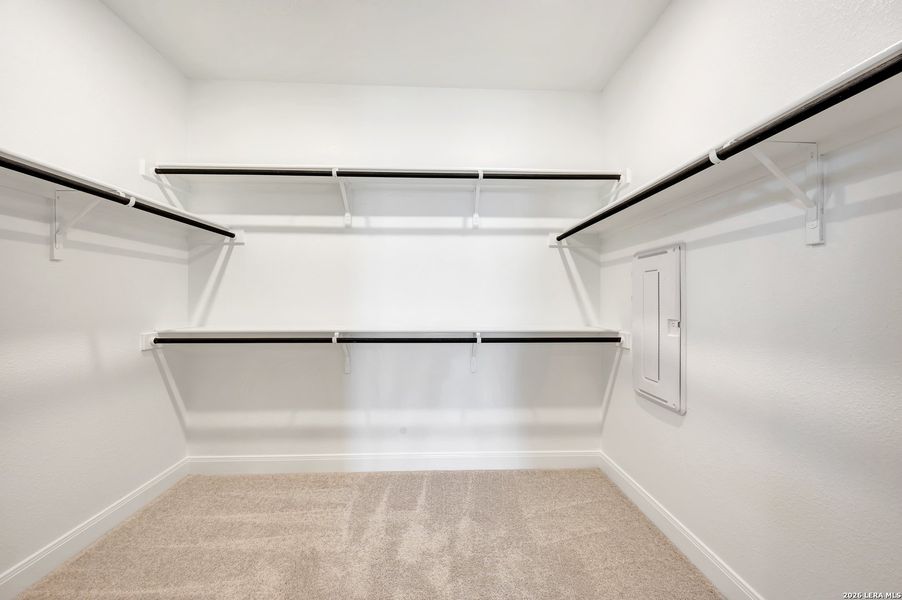 Spacious, unfurnished interior of a new home in The Crossvine 45’, Schertz (Image 47).