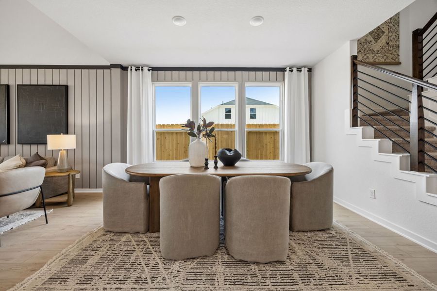 Representative furnished interior of a home built from the Riverdale by Centex in Stokesbury, Waller (Image 3).