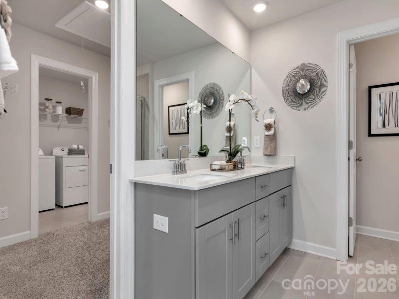 Photo is not of the actual home, but is an inspirational photo of builder’s model home and may depict options, furnishings, and/or decorator features that are not included