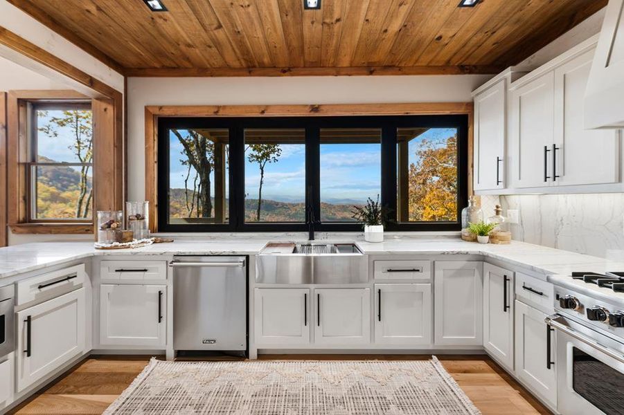 Furnished interior view inside a new home in , Blue Ridge (Image 4).