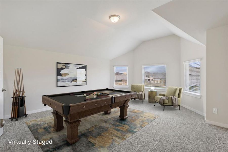 Furnished interior view inside a new home in Kingdom Heights, Rosenberg (Image 13). Furnished interior view inside a new home in Kingdom Heights, Rosenberg (Image 13).