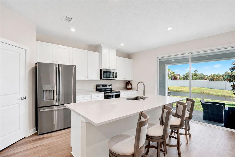 Furnished interior view inside a new home in , Palm Coast (Image 12).