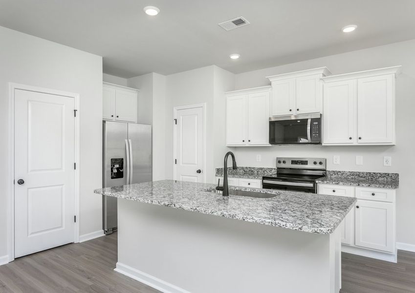 Bright and light kitchen