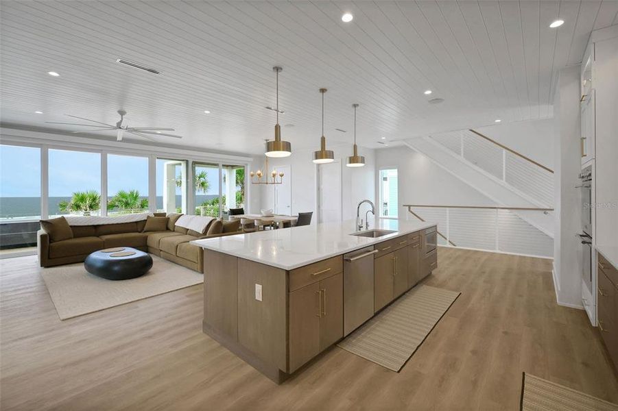 Furnished interior view inside a new home in , Flagler Beach (Image 13).