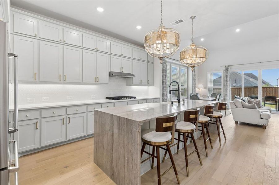 Furnished interior view inside a new home in Walsh: Artisan Series - 50' lots, Aledo (Image 7).