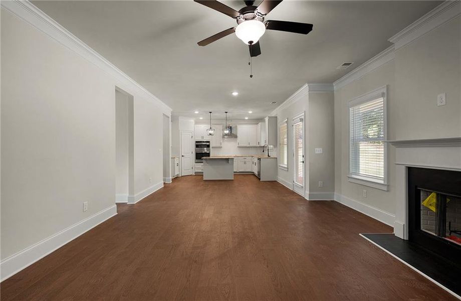 Spacious, unfurnished interior of a new home in The Landing at Miller’s Ferry, Adairsville (Image 24). Spacious, unfurnished interior of a new home in The Landing at Miller’s Ferry, Adairsville (Image 24).