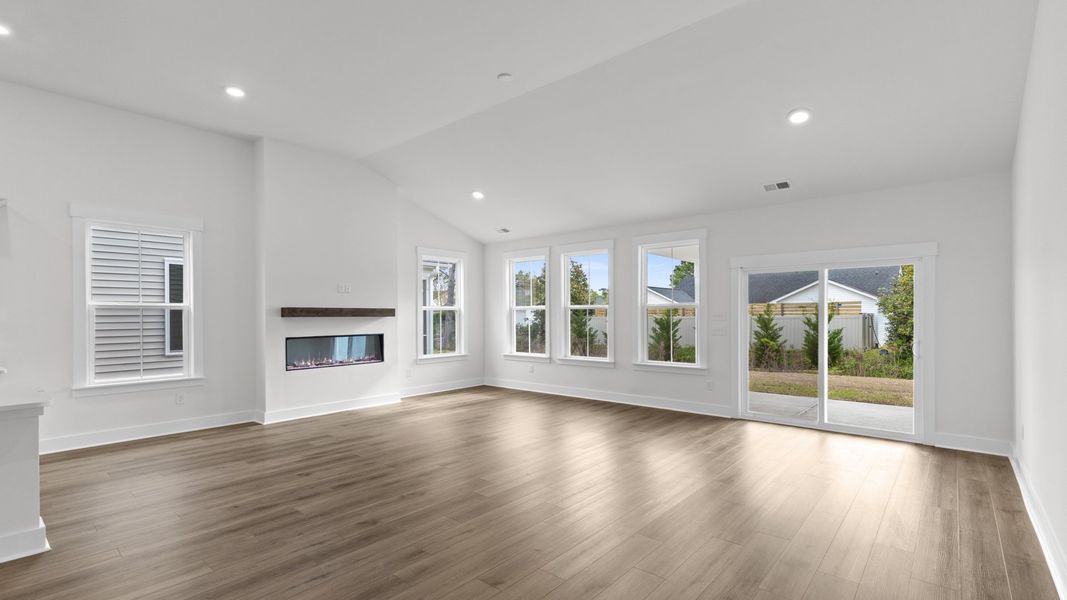 Furnished interior view inside a new home in Bluffs at Sun Colony, Longs (Image 8).