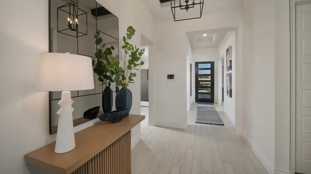 Furnished interior view inside a new home in Mayfair, New Braunfels (Image 26). Furnished interior view inside a new home in Mayfair, New Braunfels (Image 26).