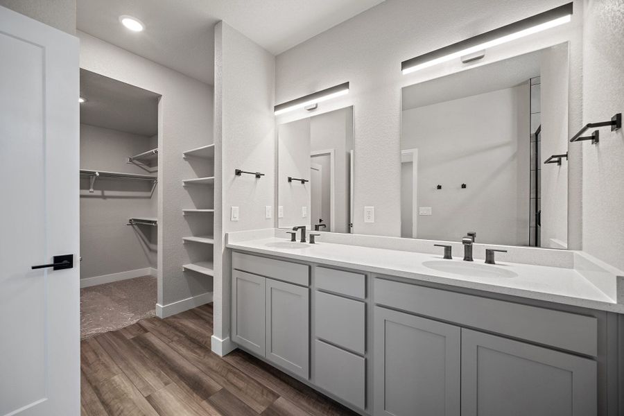 Furnished interior view inside a new home in Pony Park, Colorado Springs (Image 18). Furnished interior view inside a new home in Pony Park, Colorado Springs (Image 18).