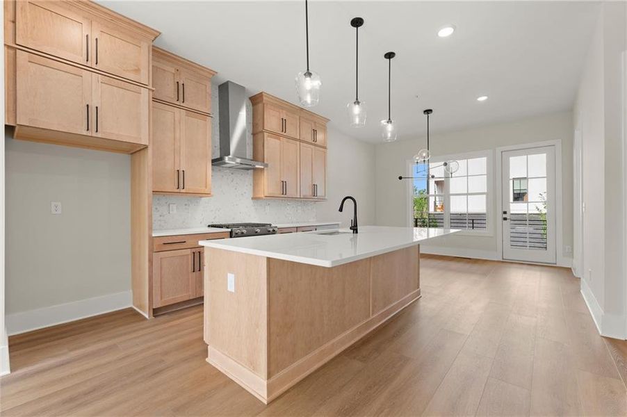Furnished interior view inside a new home in , Alpharetta (Image 14).