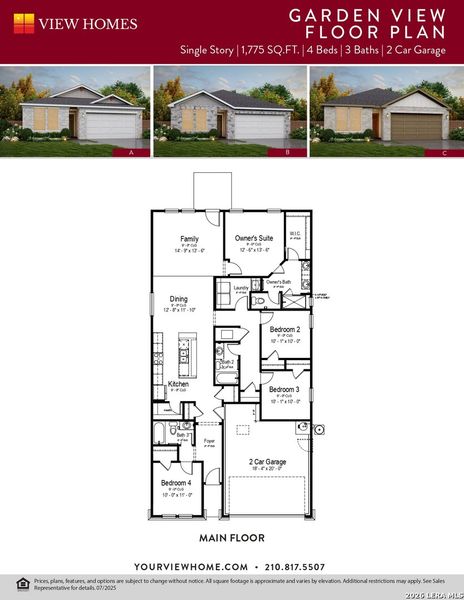 2D floor plan layout of this home in , San Antonio, TX (Image 2). 2D floor plan layout of this home in , San Antonio, TX (Image 2).