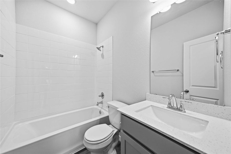 Furnished interior view inside a new home in , Houston (Image 5).