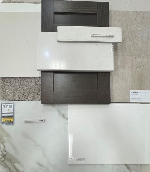 Final Interior Selections for 602 Tejas Village Parkway.