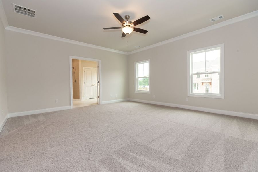 Representative unfurnished interior of a home built from the The Owens by The Providence Group in Waterhaven, Cumming (Image 42).