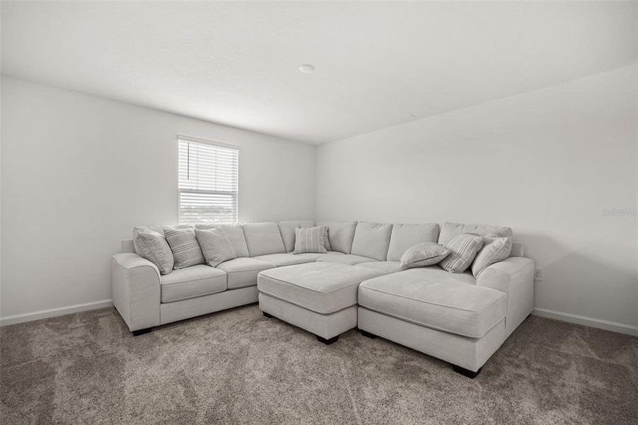 Furnished interior view inside a new home in Knightsbridge, Kissimmee (Image 25). Furnished interior view inside a new home in Knightsbridge, Kissimmee (Image 25).