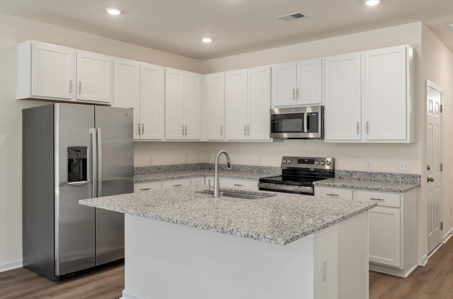 Furnished interior view inside a new home in The Landings at Montague, Goose Creek (Image 11).