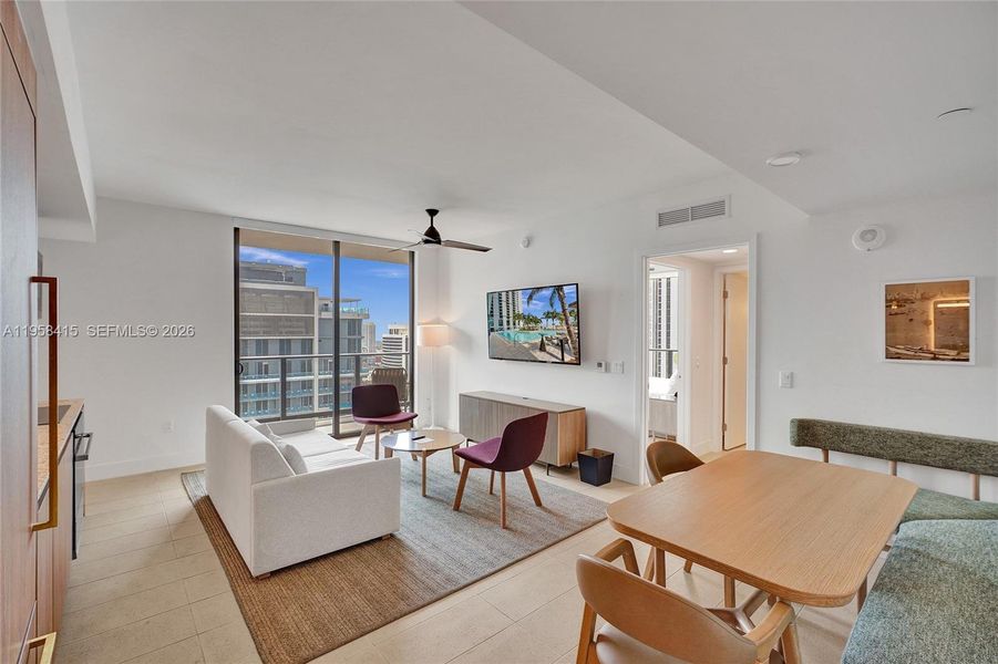 Furnished interior view inside a new home in Natiivo Miami, Miami (Image 17).