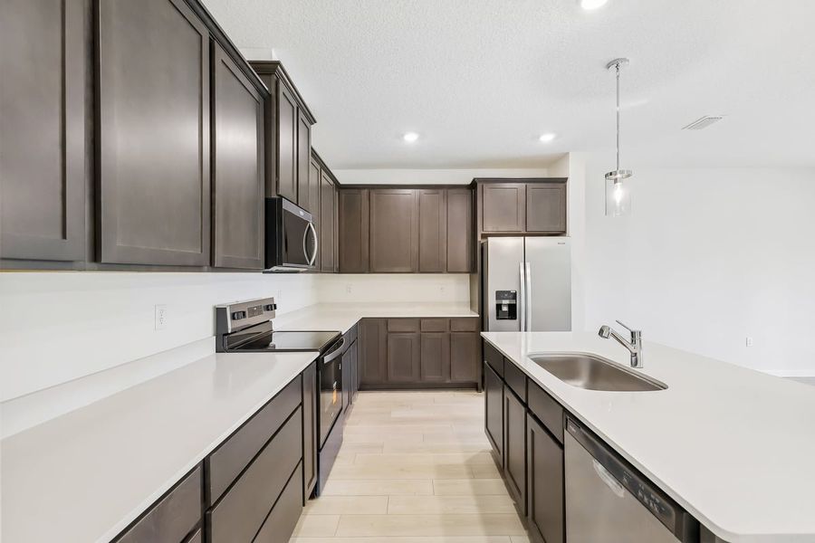 Furnished interior view inside a new home in Hawkes Meadow, Jacksonville (Image 8).