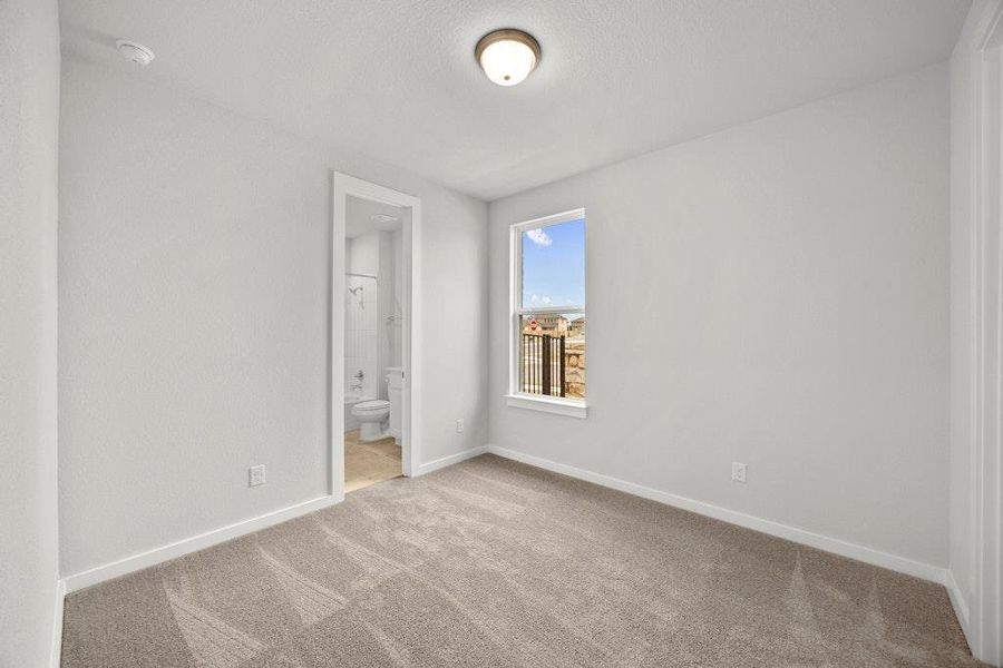 Spacious, unfurnished interior of a new home in Santa Rita Ranch, Liberty Hill (Image 23). Spacious, unfurnished interior of a new home in Santa Rita Ranch, Liberty Hill (Image 23).