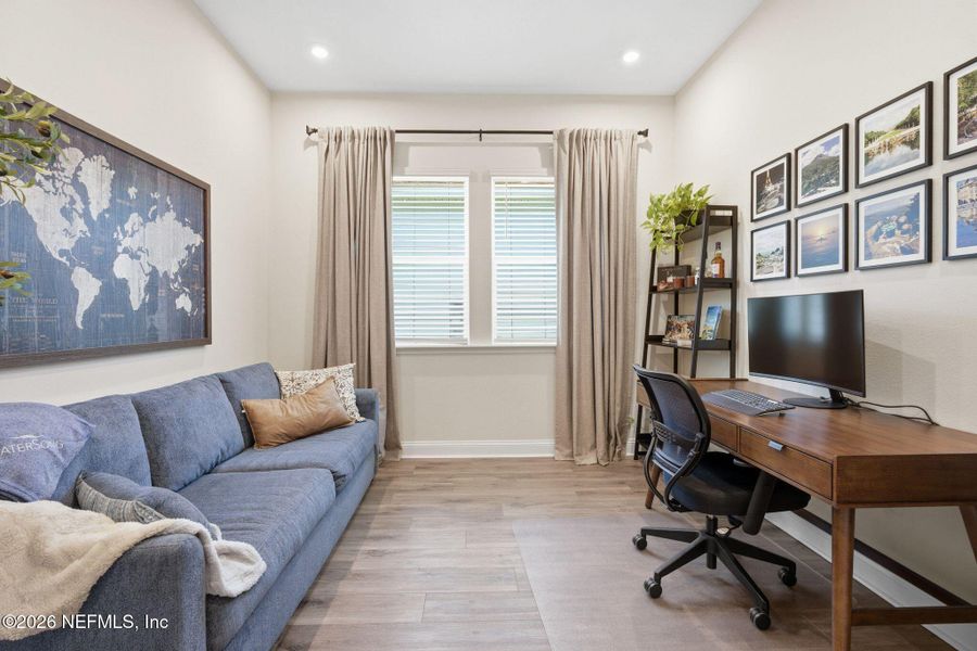 Furnished interior view inside a new home in RiverTown, St. Johns (Image 29).