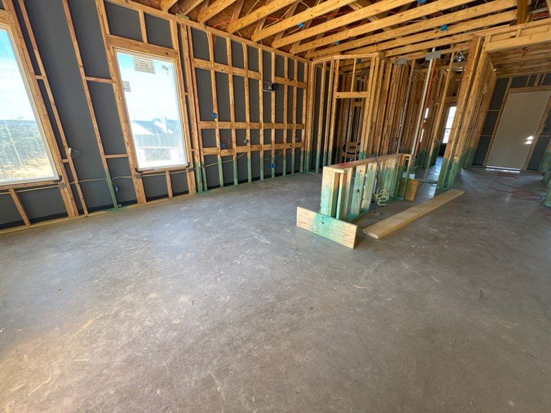 In-progress construction of a new home in Oak Grove Addition, Springtown, TX (Image 5). In-progress construction of a new home in Oak Grove Addition, Springtown, TX (Image 5).