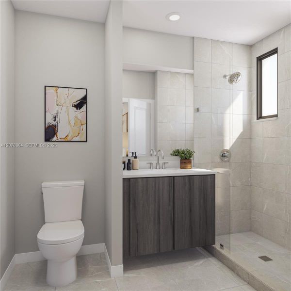 Furnished interior view inside a new home in Parkland Royale, Parkland (Image 21).