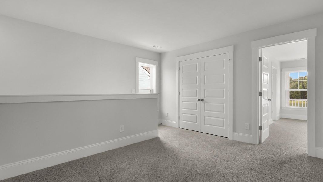 Spacious, unfurnished interior of a new home in Sheep Island, Summerville (Image 11). Spacious, unfurnished interior of a new home in Sheep Island, Summerville (Image 11).