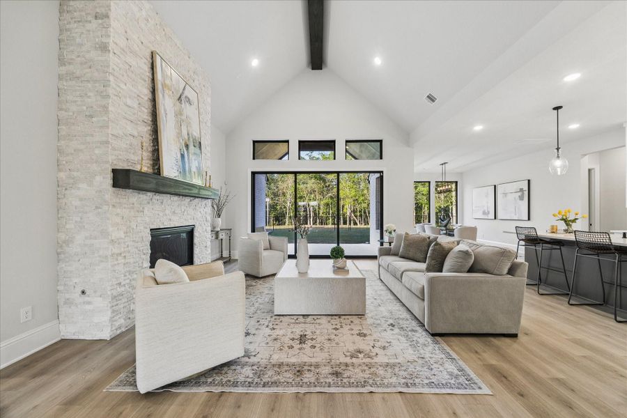 Furnished interior view inside a new home in , Fulshear (Image 25). Furnished interior view inside a new home in , Fulshear (Image 25).