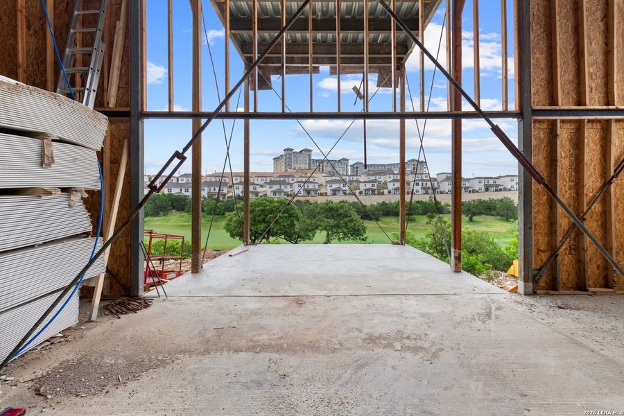 In-progress construction of a new home in , San Antonio, TX (Image 19).