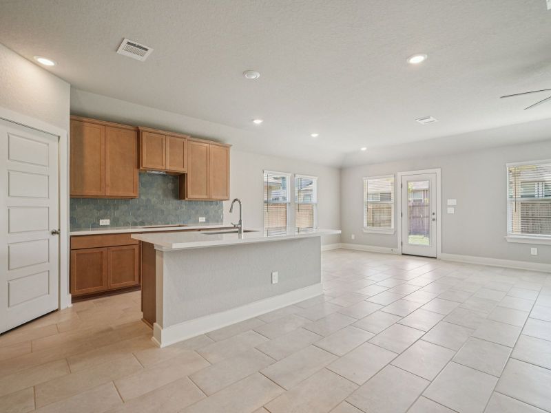 Furnished interior view inside a new home in Stetson Ridge, Marion (Image 11).
