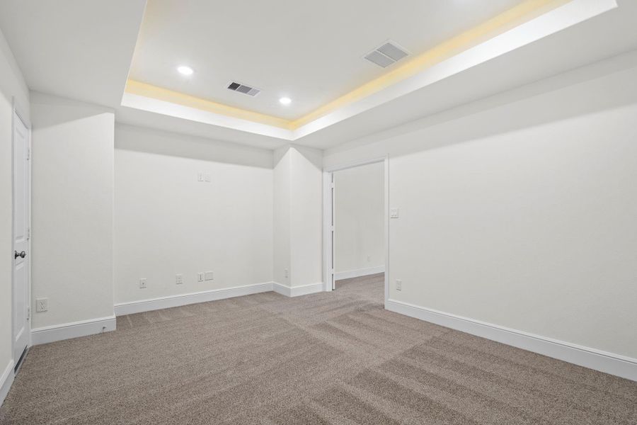Spacious, unfurnished interior of a new home in Harvest Green, Richmond (Image 27). Spacious, unfurnished interior of a new home in Harvest Green, Richmond (Image 27).
