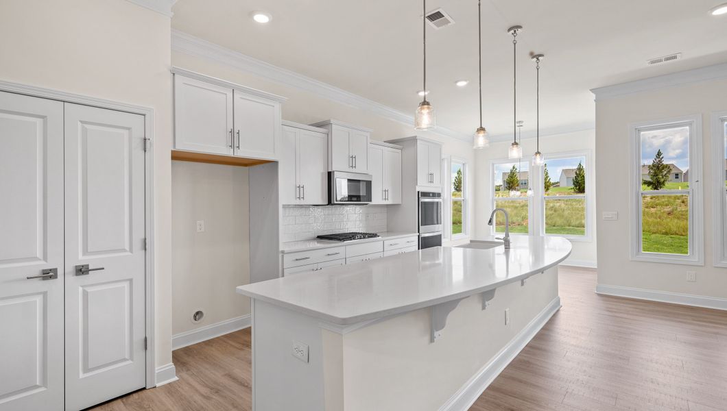 Furnished interior view inside a new home in The Villas at Pine Valley, Boiling Springs (Image 7). Furnished interior view inside a new home in The Villas at Pine Valley, Boiling Springs (Image 7).