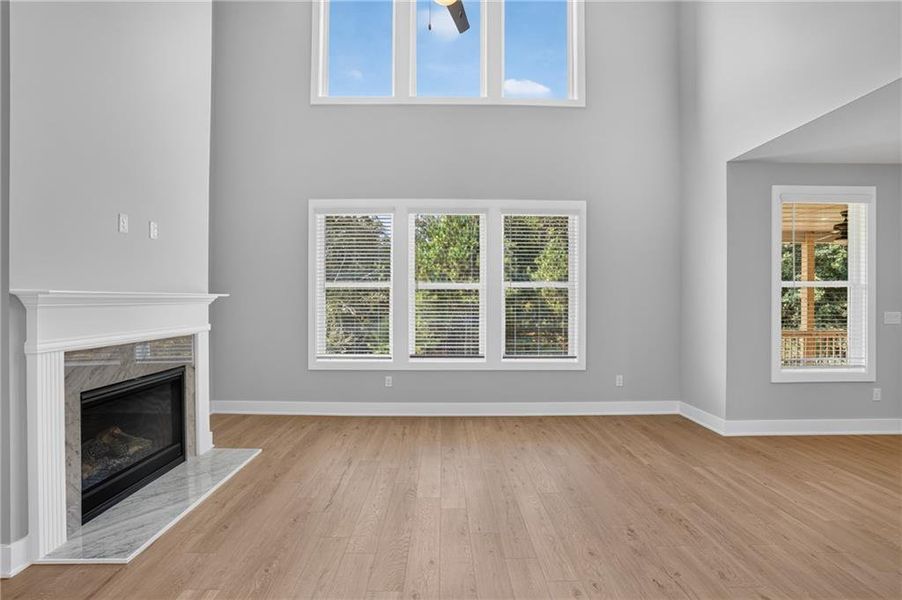 Spacious, unfurnished interior of a new home in The Manor at Gainesville Township, Gainesville (Image 20).