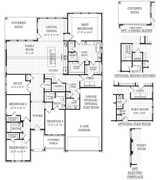 Image 10 representing the Malia by Chesmar Homes in Broken Oak, Georgetown, TX.